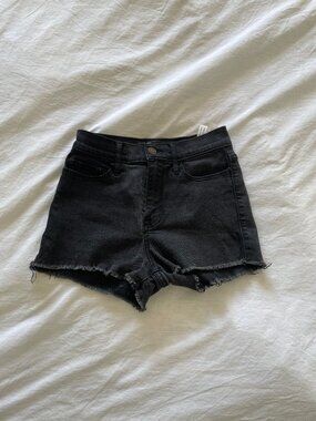 Abercrombie and Fitch Black Denium Shorts